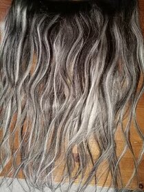 Pravé lidské vlasy remy