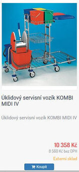Úklidový vozík