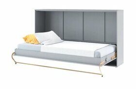 Sklápěcí postel CONCEPT PRO CP-06, šedá, 90x200 cm