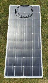 Solární panel fotovoltaický 100W 12V semiflexibilní