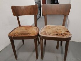 4 židle z 50. let k renovaci