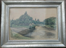 Obraz od Josef Techl – Hradec Králové (1936)