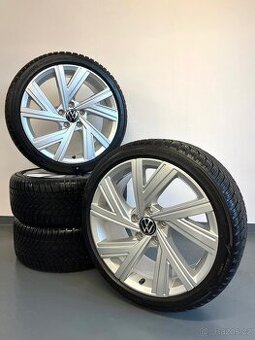 ❄️ Zimní Alu kola Bergamo, VW Golf 8, 5x112 r18