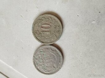 Mince 10 haléř 1916, 1893