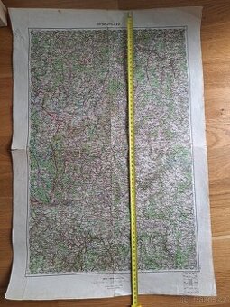 Vojenská mapa JIHLAVA - 1