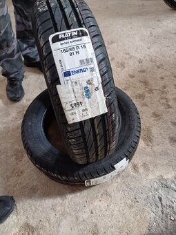 2 letní nepoužité pneumatiky 165/65R15 - 1
