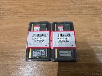 Paměti SODIMM DDR5 Kingston 2x32GB 5600MT/s CL46 2RX8