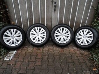 Komplet Zimní Sada+ Poklice Dunlop 215/60/16 ET 41 5X112 -