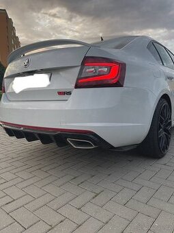 Octavia 3 rs boční lišty na zadní nárazník