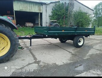 vlek vlečka za traktor Zetor