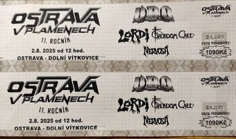 Ostrava v plamenech