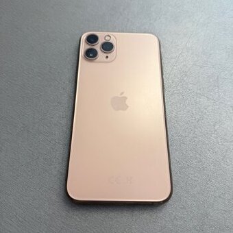 iPhone 11 Pro 64GB zlatý, pěkný stav, 12 měsíců záruka