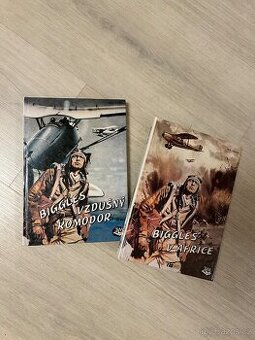 Set 2 knih Biggles