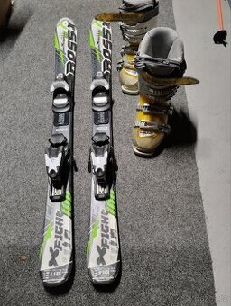 Dětské lyže 110 cm + lyžáky