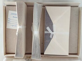 Retro sada dopisních papírů a obálek