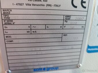 Formátovací pila SCM SI400 pm class