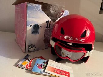 Dětská přilba Relax včetně brýlí