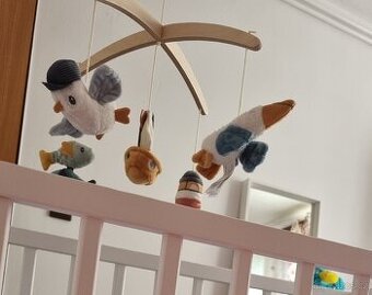 Dřevěný kolotoč nad postýlku Sailors Bay