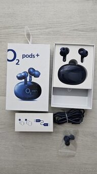 sluchátka O2 pods+ modrá