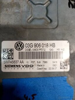 Řídící jednotka Octavia 2 rs tdi, BMN