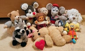 PLYŠOVÉ HRAČKY. Čisté  Nepoškozené  Jako celek 