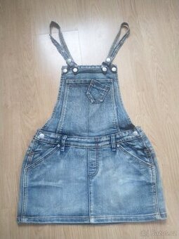 DÁMSKÁ DŽÍNOVÁ LACLÁČOVÁ SUKNĚ vel. S