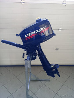 Lodní motor MERCURY 5 2t kr.noha perfektní stav