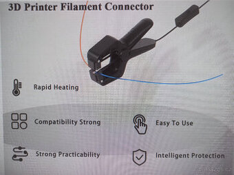 Spojovač filamentů - Filament welder splicer connector