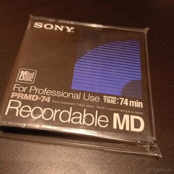 minidisc SONY PRMD-74 For Professional Use