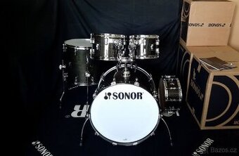Prodám nové bicí Sonor AQ2- lak, transparent black