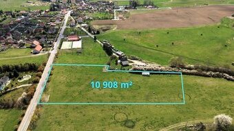 Stavební pozemek ve Vráži u Písku