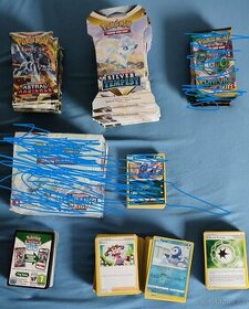 (TCG) Pokémon karty  - rozbalené i uzavřené - série SWSH