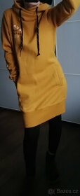 mikinové šaty s kapucí, SAM, velikost S