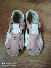 Dětské kožené sandály vel.24 - 1