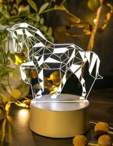 LED lampička kůň - 1