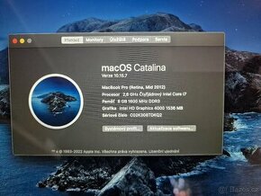 Macbook Pro Retina 15 /2012 15,4'' - 1