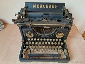 Starožitný psací stroj Mercedes - 1