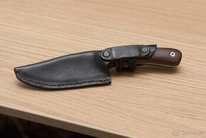 Nůž s koženým pouzdrem (Böhler N690 + Mulga)
