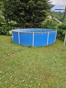Nadzemní bazén s pískovou filtrací