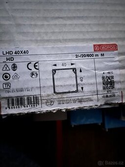 Kopos lišty - LHD 40x40, 10ks, 20m