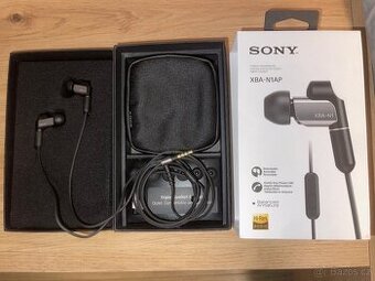 Nove Sluchadla Hi-Res Sony XBA-N1AP