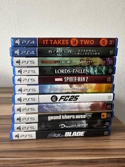 Hry na PS4/PS5 a PS herní účet