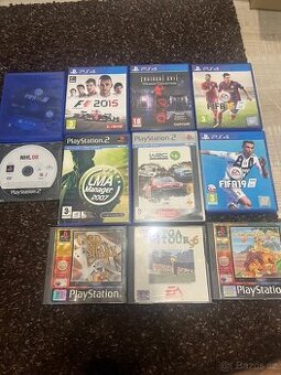 Hry na ps1/ps2/ps4 11ks