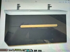 Koupelnová skříňka VITRA SENTO 98CM s osvetlenim