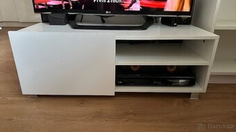 TV stolek - bílý