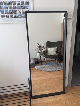 Prodám zrcadlo Ikea Nissedal 65x150 cm, černé