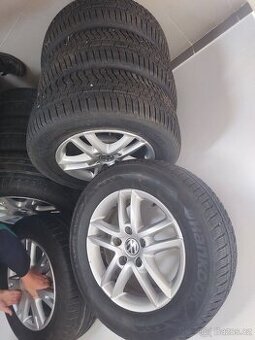 ALU kola VW R17 + zimní pneu