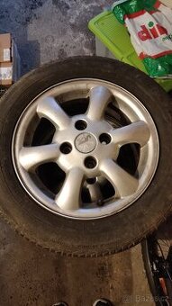14" kola včetně pneu Peugeot