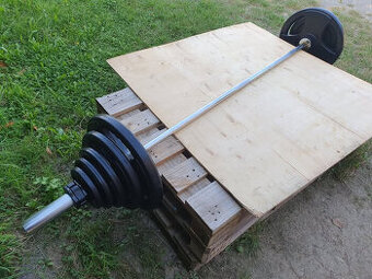 BENCH činka 98kg olympijská, nová 3.5.2025