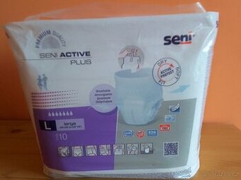 SENI Active Plus inkontinenční natahovací kalhotky 7 kapek L